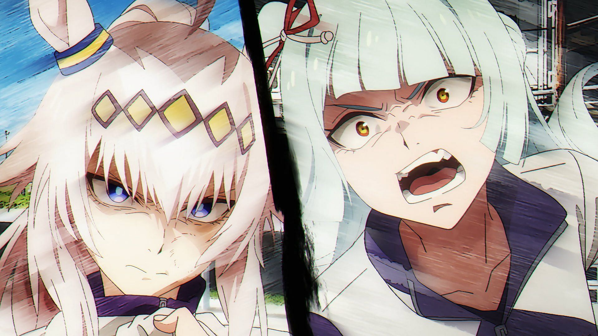Oguri and March as seen in the anime (Image via Cygames)